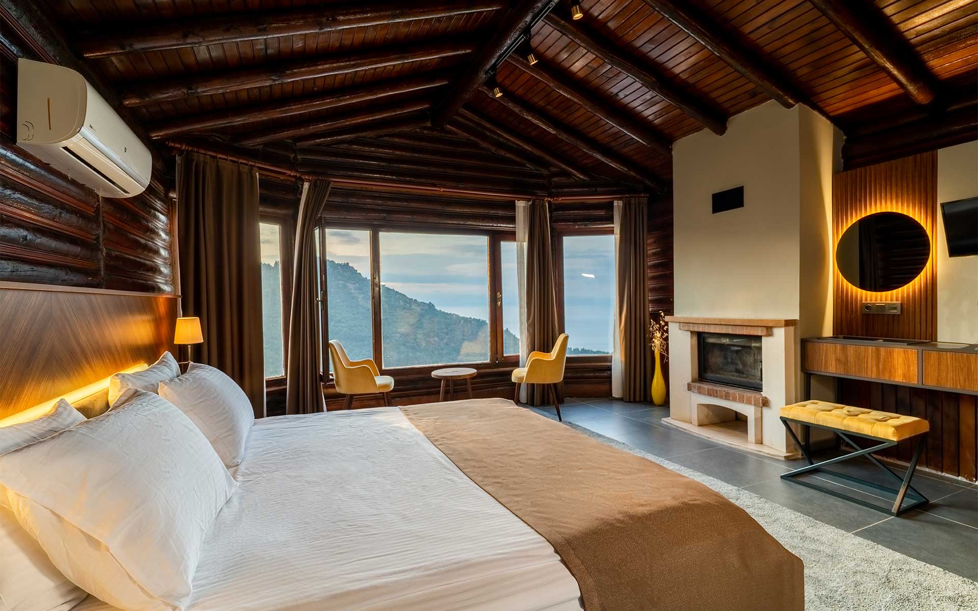 Şömineli Süit Oda